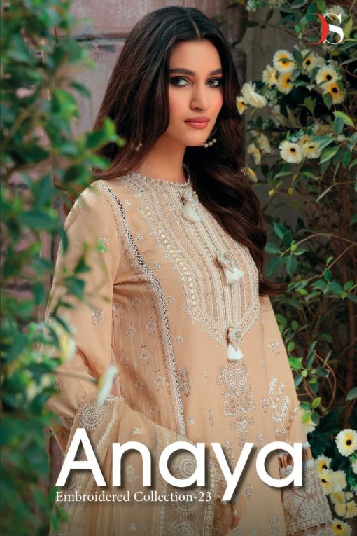 Deepsy Anaya Embroidered Collection 23 Cotton Salwar Suit Catalog 6 Pcs 1 510x765 - Deepsy Anaya Embroidered Collection 23 Cotton Salwar Suit Catalog 6 Pcs