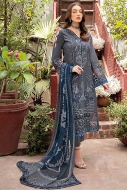 Deepsy Cheveron 3 NX Cotton Chiffon Salwar Suit Catalog 4 Pcs