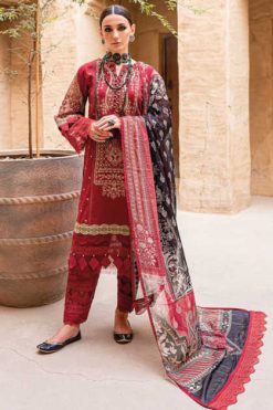 Deepsy Firdous Ombre NX Cotton Chiffon Salwar Suit Catalog 5 Pcs