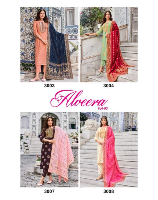 Diya Trends Alveera Vol 3 by Kajal Style Rayon Kurti with Dupatta Bottom Catalog 8 Pcs 19 510x646 - Diya Trends Alveera Vol 3 by Kajal Style Rayon Kurti with Dupatta Bottom Catalog 8 Pcs