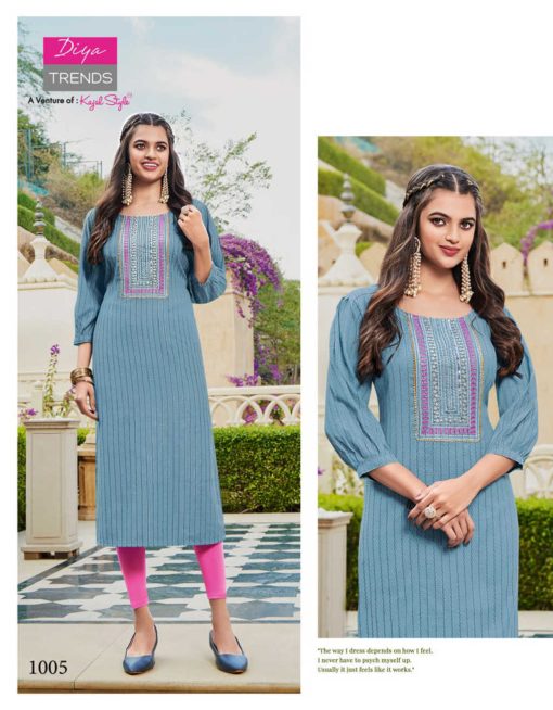 Diya Trends Eternal Vol 1 by Kajal Style Fancy Kurti Catalog 12 Pcs 11 510x654 - Diya Trends Eternal Vol 1 by Kajal Style Fancy Kurti Catalog 12 Pcs