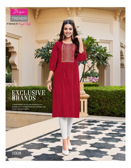 Diya Trends Eternal Vol 1 by Kajal Style Fancy Kurti Catalog 12 Pcs 15 510x654 - Diya Trends Eternal Vol 1 by Kajal Style Fancy Kurti Catalog 12 Pcs