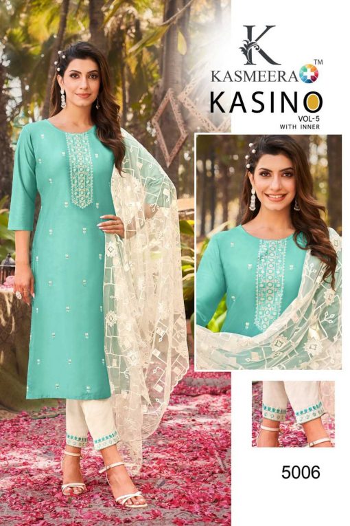 Hariyaali Kasino Vol 5 by Kayce Trendz Viscose Silk Readymade Salwar Suit Catalog 8 Pcs 3 510x765 - Hariyaali Kasino Vol 5 by Kayce Trendz Viscose Silk Readymade Salwar Suit Catalog 8 Pcs