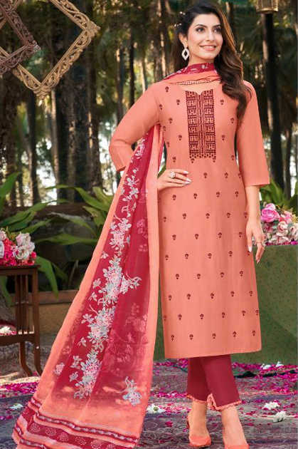 Hariyaali Kiaara by Kayce Trendz Silk Readymade Salwar Suit Catalog 6 Pcs