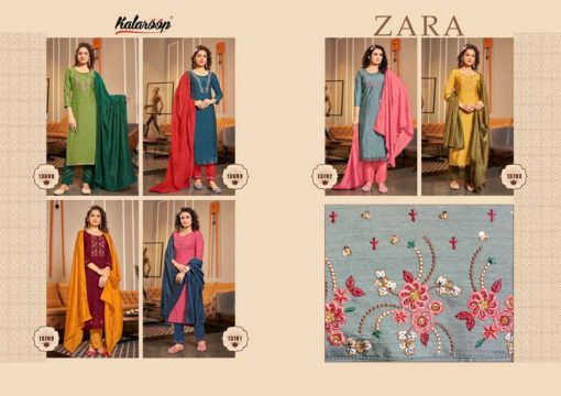 Kalaroop Zara by Kajree Rayon Kurti with Dupatta Bottom Catalog 6 Pcs 8 510x360 - Kalaroop Zara by Kajree Rayon Kurti with Dupatta Bottom Catalog 6 Pcs