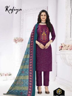Keval Fab Kafiya Cotton Salwar Suit Catalog 6 Pcs