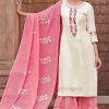 Kiana Limelight Kurti with Dupatta Bottom Viscose Muslin Catalog 7 Pcs