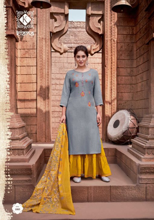 Kiana Limelight Kurti with Dupatta Bottom Viscose Muslin Catalog 7 Pcs 2 510x725 - Kiana Limelight Kurti with Dupatta Bottom Viscose Muslin Catalog 7 Pcs