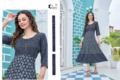 Kinti Blue Rayon Kurti Catalog 8 Pcs 5 510x340 - Kinti Blue Rayon Kurti Catalog 8 Pcs