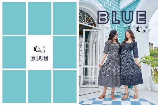 Kinti Blue Rayon Kurti Catalog 8 Pcs 8 510x340 - Kinti Blue Rayon Kurti Catalog 8 Pcs