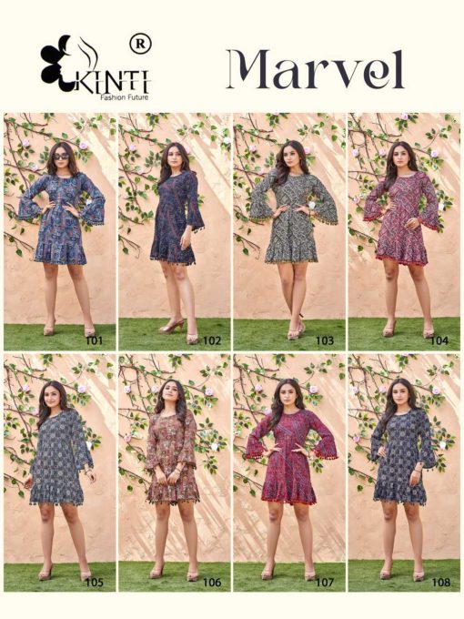 Kinti Marvel Rayon Kurti Catalog 8 Pcs 9 510x680 - Kinti Marvel Rayon Kurti Catalog 8 Pcs