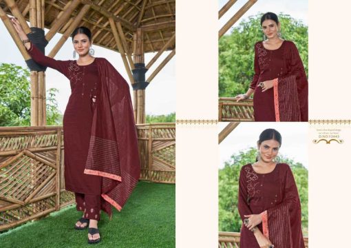 Kivi Slavia by Kajree Silk Kurti with Dupatta Bottom Catalog 6 Pcs 5 510x360 - Kivi Slavia by Kajree Silk Kurti with Dupatta Bottom Catalog 6 Pcs