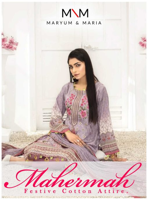 Maryum Maria Mahermah Festive Cotton Attire Salwar Suit Catalog 10 Pcs 1 510x690 - Maryum Maria Mahermah Festive Cotton Attire Salwar Suit Catalog 10 Pcs