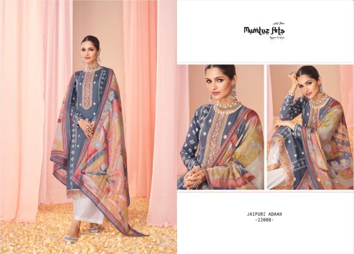 Mumtaz Arts Jaipuri Adaah Vol 3 Lawn Salwar Suit Catalog 8 Pcs 11 510x367 - Mumtaz Arts Jaipuri Adaah Vol 3 Lawn Salwar Suit Catalog 8 Pcs