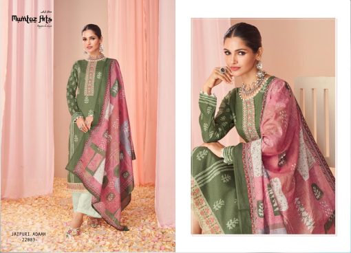 Mumtaz Arts Jaipuri Adaah Vol 3 Lawn Salwar Suit Catalog 8 Pcs 5 510x368 - Mumtaz Arts Jaipuri Adaah Vol 3 Lawn Salwar Suit Catalog 8 Pcs