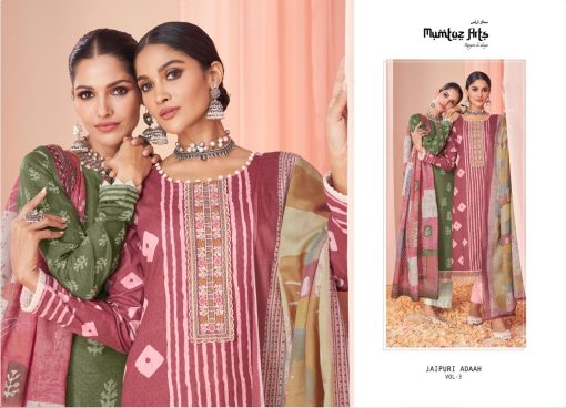 Mumtaz Arts Jaipuri Adaah Vol 3 Lawn Salwar Suit Catalog 8 Pcs 6 510x368 - Mumtaz Arts Jaipuri Adaah Vol 3 Lawn Salwar Suit Catalog 8 Pcs