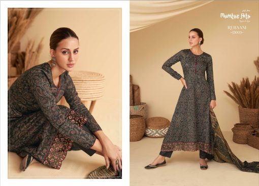 Mumtaz Arts Ruhaani Satin Salwar Suit Catalog 8 Pcs 5 510x368 - Mumtaz Arts Ruhaani Satin Salwar Suit Catalog 8 Pcs