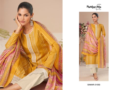 Mumtaz Arts Samar Spring Pret Cotton Salwar Suit Catalog 8 Pcs 4 510x368 - Mumtaz Arts Samar Spring Pret Cotton Salwar Suit Catalog 8 Pcs