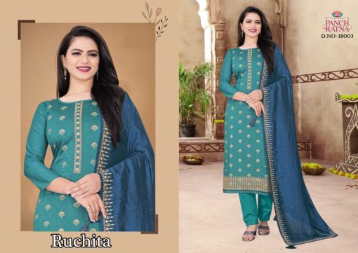 Panch Ratna Ruchita by Kessi Jacquard Salwar Suit Catalog 4 Pcs 3 510x361 - Panch Ratna Ruchita by Kessi Jacquard Salwar Suit Catalog 4 Pcs