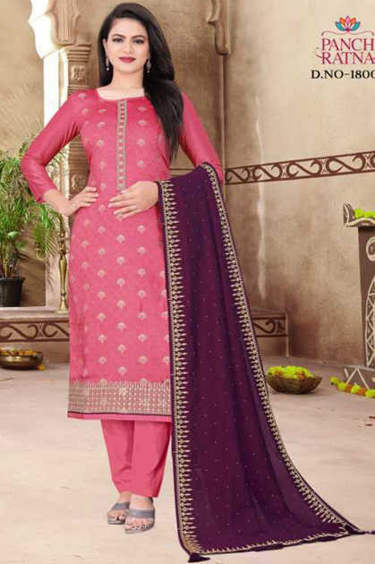 Panch Ratna Ruchita by Kessi Jacquard Salwar Suit Catalog 4 Pcs