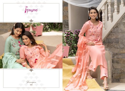 Psyna Parampara Vol 4 Kurti with Dupatta Bottom Silk Catalog 6 Pcs 4 510x369 - Psyna Parampara Vol 4 Kurti with Dupatta Bottom Silk Catalog 6 Pcs