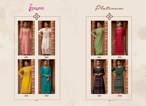 Psyna Platinum Vol 5 Rayon Kurti Catalog 8 Pcs 12 510x369 - Psyna Platinum Vol 5 Rayon Kurti Catalog 8 Pcs