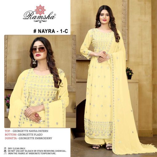 Ramsha Naira Vol 1 Georgette Salwar Suit Catalog 4 Pcs 2 510x510 - Ramsha Naira Vol 1 Georgette Salwar Suit Catalog 4 Pcs