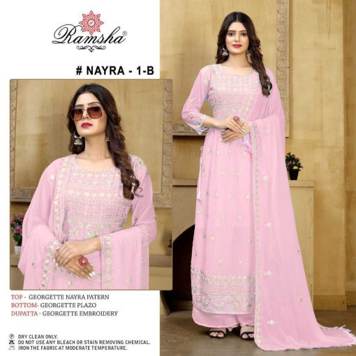 Ramsha Naira Vol 1 Georgette Salwar Suit Catalog 4 Pcs 4 510x510 - Ramsha Naira Vol 1 Georgette Salwar Suit Catalog 4 Pcs