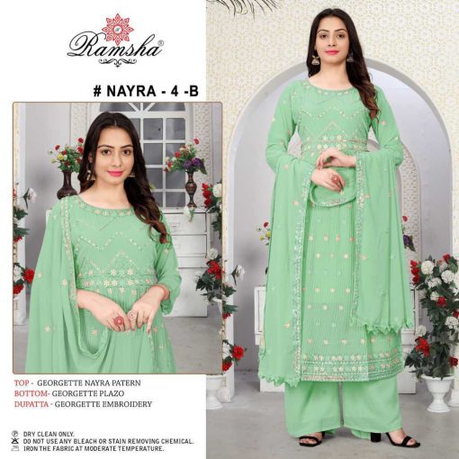 Ramsha Nayra Vol 4 Georgette Salwar Suit Catalog 4 Pcs 2 510x510 - Ramsha Nayra Vol 4 Georgette Salwar Suit Catalog 4 Pcs