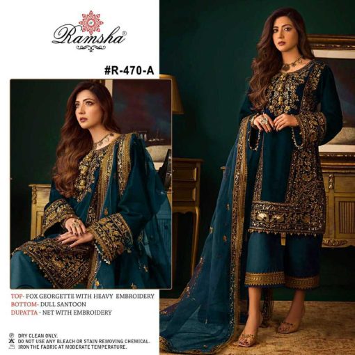 Ramsha R 470 NX Georgette Salwar Suit Catalog 4 Pcs 1 1 510x510 - Ramsha R 470 NX Georgette Salwar Suit Catalog 4 Pcs