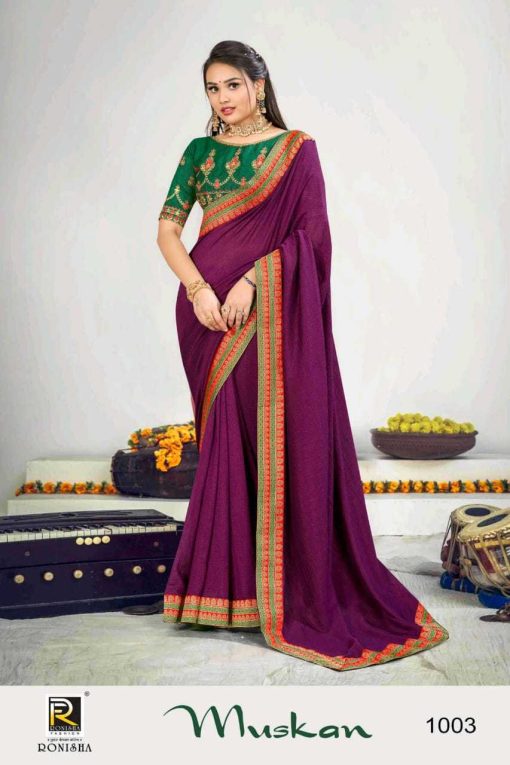 Ranjna Muskan Fancy Saree Sari Catalog 8 Pcs 2 1 510x765 - Ranjna Muskan Fancy Saree Sari Catalog 8 Pcs