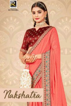 Ranjna Nakshatra Silk Saree Sari Catalog 8 Pcs 247x371 - Surat Fabrics