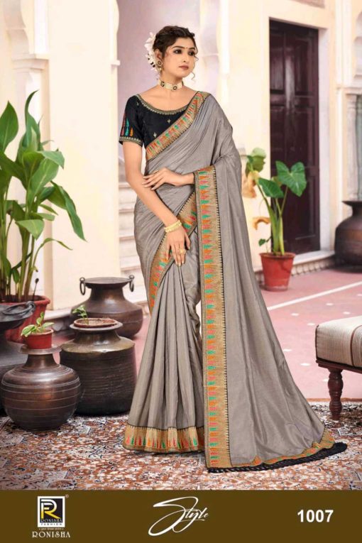 Ranjna Style Silk Saree Sari Catalog 8 Pcs 5 1 510x765 - Ranjna Style Silk Saree Sari Catalog 8 Pcs