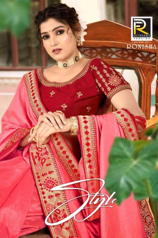 Ranjna Style Silk Saree Sari Catalog 8 Pcs 7 1 510x765 - Ranjna Style Silk Saree Sari Catalog 8 Pcs