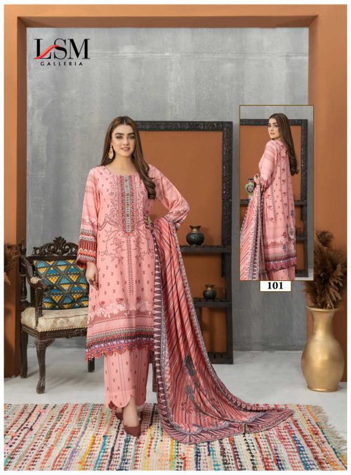 Sana Samia Luxury Lawn Print Collection Salwar Suit Catalog 6 Pcs 3 510x690 - Sana Samia Luxury Lawn Print Collection Salwar Suit Catalog 6 Pcs