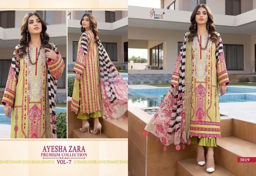 Shree Fabs Ayesha Zara Premium Collection Vol 7 Cotton Chiffon Salwar Suit Catalog 4 Pcs 9 510x351 - Shree Fabs Ayesha Zara Premium Collection Vol 7 Cotton Chiffon Salwar Suit Catalog 4 Pcs