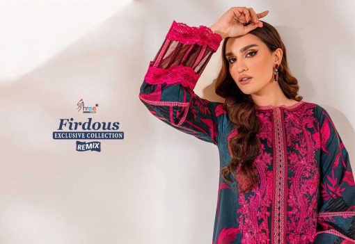 Shree Fabs Firdous Exclusive Collection Remix Cotton Chiffon Salwar Suit Catalog 5 Pcs 10 510x351 - Shree Fabs Firdous Exclusive Collection Remix Cotton Chiffon Salwar Suit Catalog 5 Pcs