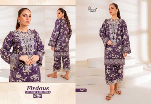 Shree Fabs Firdous Exclusive Collection Remix Cotton Chiffon Salwar Suit Catalog 5 Pcs 5 510x351 - Shree Fabs Firdous Exclusive Collection Remix Cotton Chiffon Salwar Suit Catalog 5 Pcs