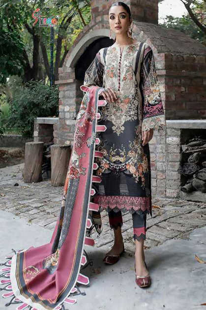 Shree Fabs Firdous Exclusive Collection Vol 26 NX Cotton Chiffon Salwar Suit Catalog 6 Pcs