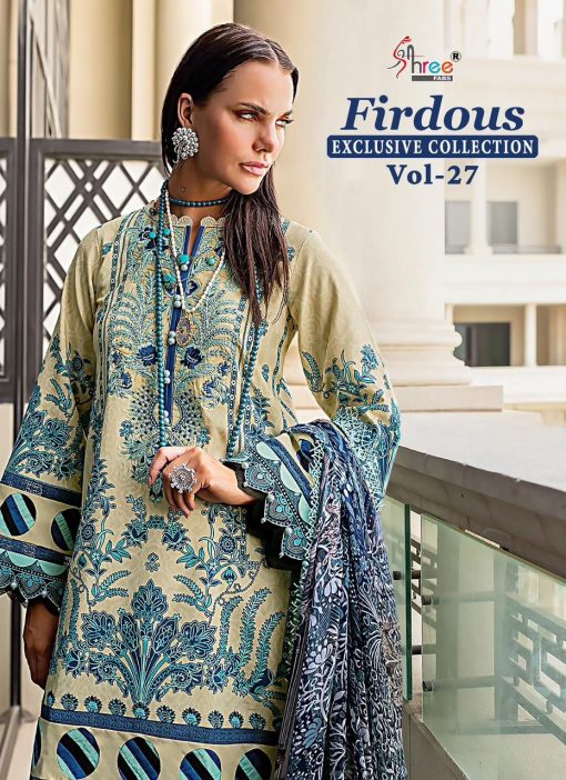 Shree Fabs Firdous Exclusive Collection Vol 27 Cotton Chiffon Salwar Suit Catalog 8 Pcs 1 510x702 - Shree Fabs Firdous Exclusive Collection Vol 27 Cotton Chiffon Salwar Suit Catalog 8 Pcs