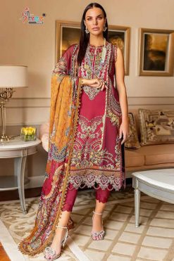 Shree Fabs Firdous Exclusive Collection Vol 27 Cotton Chiffon Salwar Suit Catalog 8 Pcs