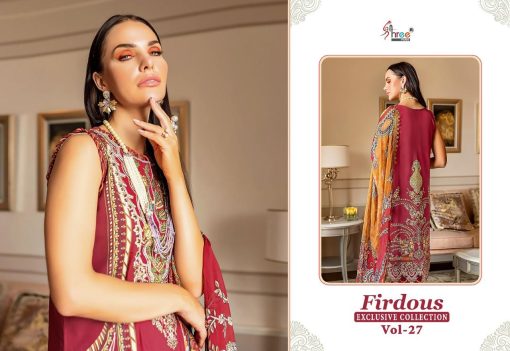 Shree Fabs Firdous Exclusive Collection Vol 27 Cotton Chiffon Salwar Suit Catalog 8 Pcs 3 510x351 - Shree Fabs Firdous Exclusive Collection Vol 27 Cotton Chiffon Salwar Suit Catalog 8 Pcs