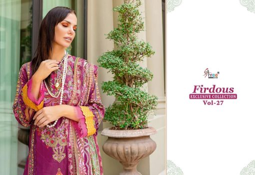 Shree Fabs Firdous Exclusive Collection Vol 27 Cotton Chiffon Salwar Suit Catalog 8 Pcs 9 510x351 - Shree Fabs Firdous Exclusive Collection Vol 27 Cotton Chiffon Salwar Suit Catalog 8 Pcs