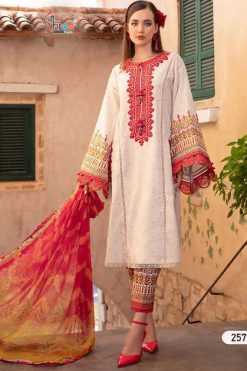 Shree Fabs M Prints Spring Summer 23 Vol 1 NX Chiffon Cotton Salwar Suit Catalog 4 Pcs