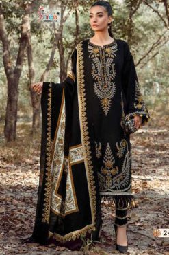 Shree Fabs Mariya B Exclusive Collection Vol 4 NX Cotton Chiffon Salwar Suit Catalog 6 Pcs