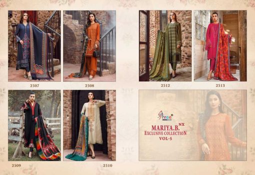 Shree Fabs Mariya B Exclusive Collection Vol 5 NX Cotton Chiffon Salwar Suit Catalog 6 Pcs 14 510x351 - Shree Fabs Mariya B Exclusive Collection Vol 5 NX Cotton Chiffon Salwar Suit Catalog 6 Pcs