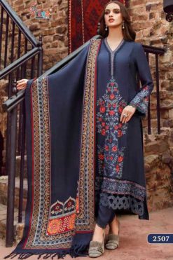 Shree Fabs Mariya B Exclusive Collection Vol 5 NX Cotton Chiffon Salwar Suit Catalog 6 Pcs