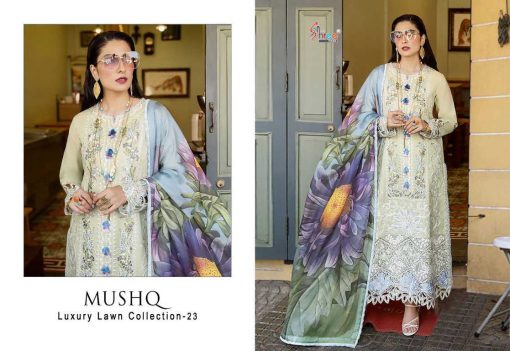 Shree Fabs Mushq Luxury Lawn Collection 2023 Cotton Salwar Suit Catalog 6 Pcs 13 510x351 - Shree Fabs Mushq Luxury Lawn Collection 2023 Cotton Salwar Suit Catalog 6 Pcs
