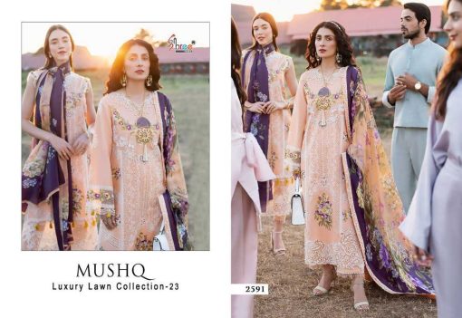 Shree Fabs Mushq Luxury Lawn Collection 2023 Cotton Salwar Suit Catalog 6 Pcs 3 510x351 - Shree Fabs Mushq Luxury Lawn Collection 2023 Cotton Salwar Suit Catalog 6 Pcs