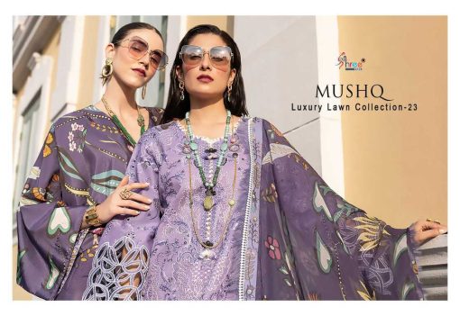 Shree Fabs Mushq Luxury Lawn Collection 2023 Cotton Salwar Suit Catalog 6 Pcs 4 510x351 - Shree Fabs Mushq Luxury Lawn Collection 2023 Cotton Salwar Suit Catalog 6 Pcs